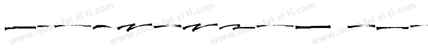northshire script sl字体转换